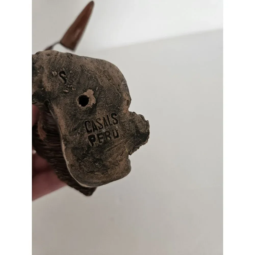 Vintage Casals Brown Bird Figurine Statue Sculpture Home Decor Collectible